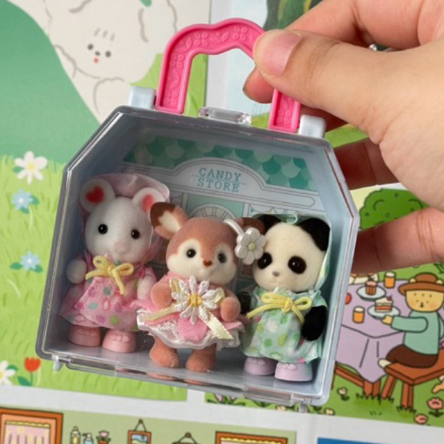 trinket - กล่องโมเดล กล่องบ้าน กล่องหมี กล่องใส่ซิลวาเนียน trinket box