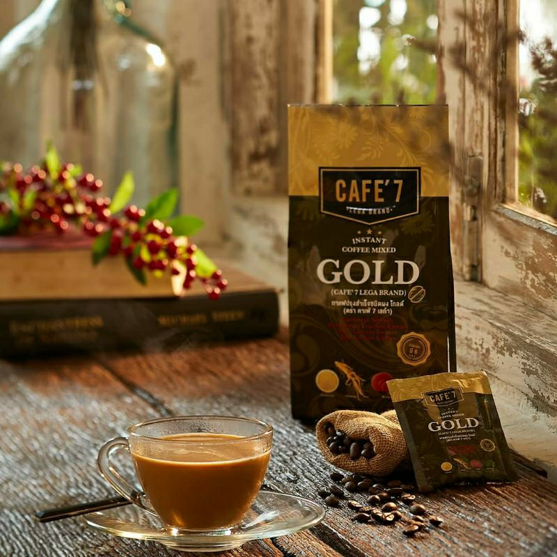 กาแฟสมุนไพร Cafe 7 GOLD