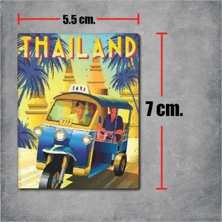 สติกเกอร์ ประเทศไทย THAILAND STICKER PVC งานพิมพ์คุณภาพ OFFSET PRINTING เคลือบ UV กันแดด กันน้ำ