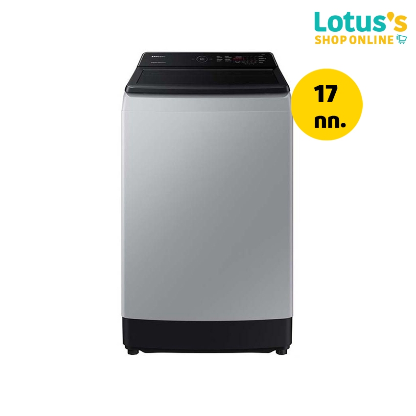 ซัมซุง เครื่องซักผ้าฝาบน ขนาด 17 กก. รุ่น WA17CG6441BYSTSAMSUNG TOP LOAD WASHING MACHINE 17KG. WA17C