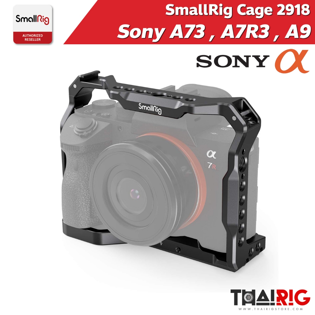 📌ส่งจากไทย📦 SmallRig Cage Sony A73 A7R3 A9  2918 เคส กล้อง โซนี่ A7III A7M3 A7RIII A9