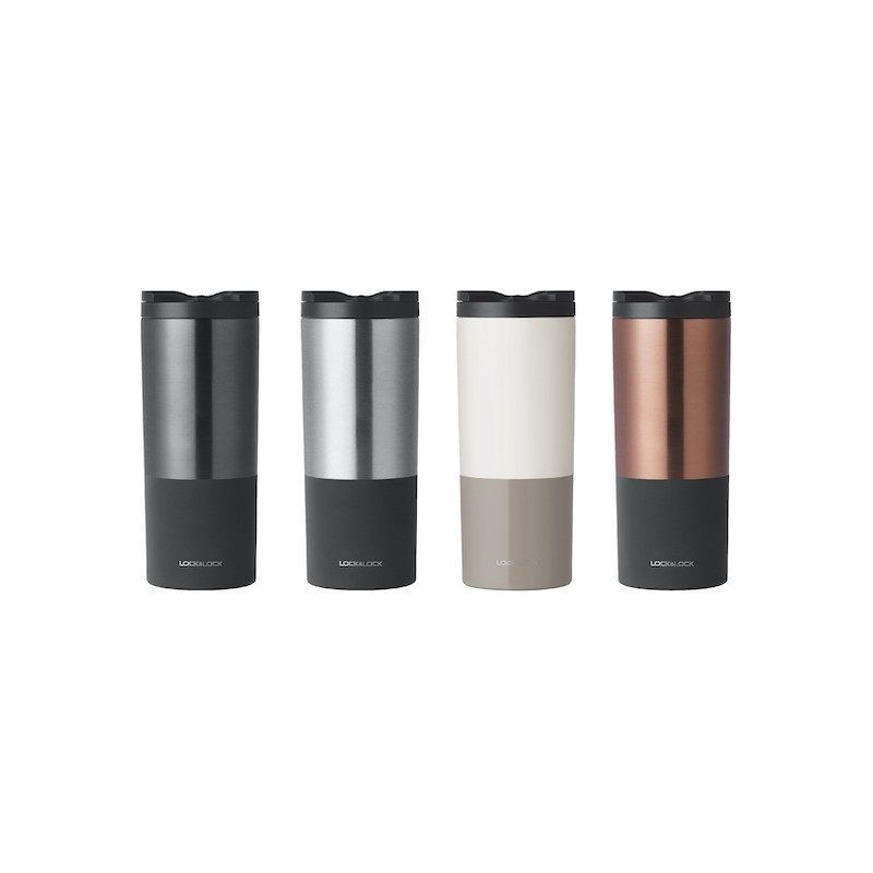 [COD] LocknLock กระบอกน้ำเก็บอุณหภูมิ Two Tone Lip Tumbler ความจุ 450 ml. รุ่น LHC4164