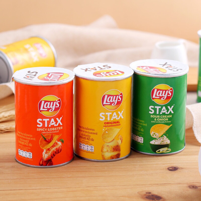 Lay’s Stax มันฝั่งทอดกลอบ 42G