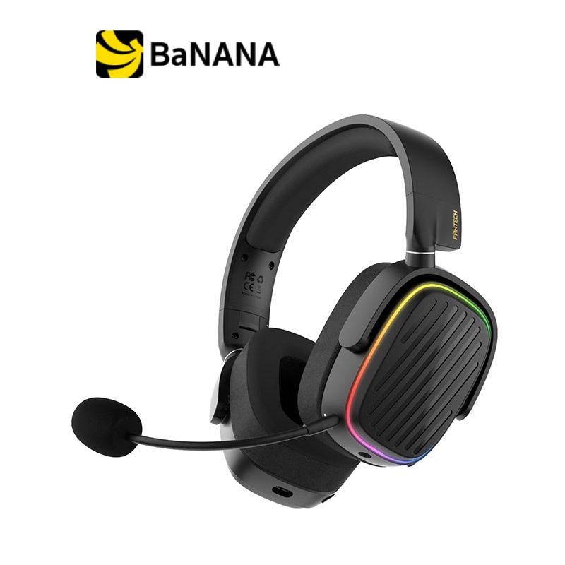 หูฟังเกมมิ่ง Fantech WHG02 Black by Banana IT