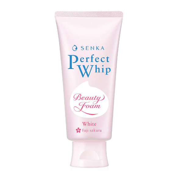 Senka Perfect Whip White Fuji Sakura 100g เซนกะ โฟมล้างหน้า