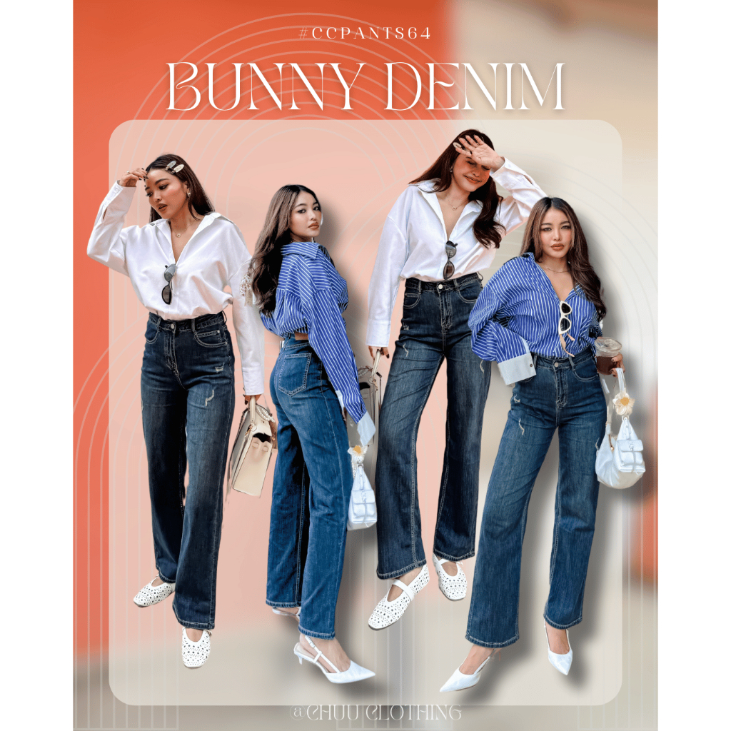 Chuuclothing Bunny Denim [สินค้าพร้อมส่ง]