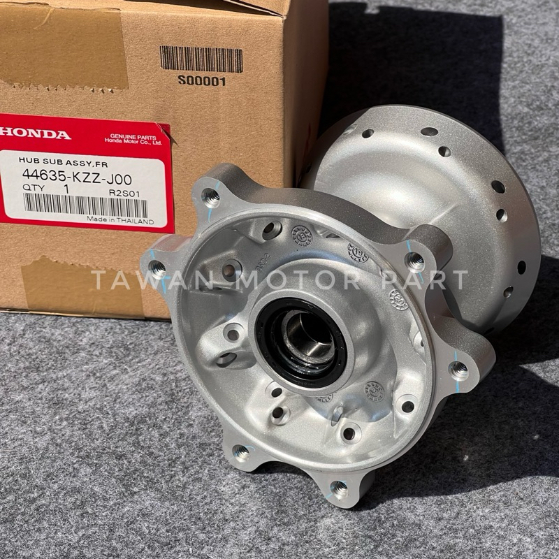 ดุมล้อหน้า Honda CRF250 M,L REALLY ปี2013-2020 แท้ เบิกศูนย์ Honda 44635-KZZ-J00