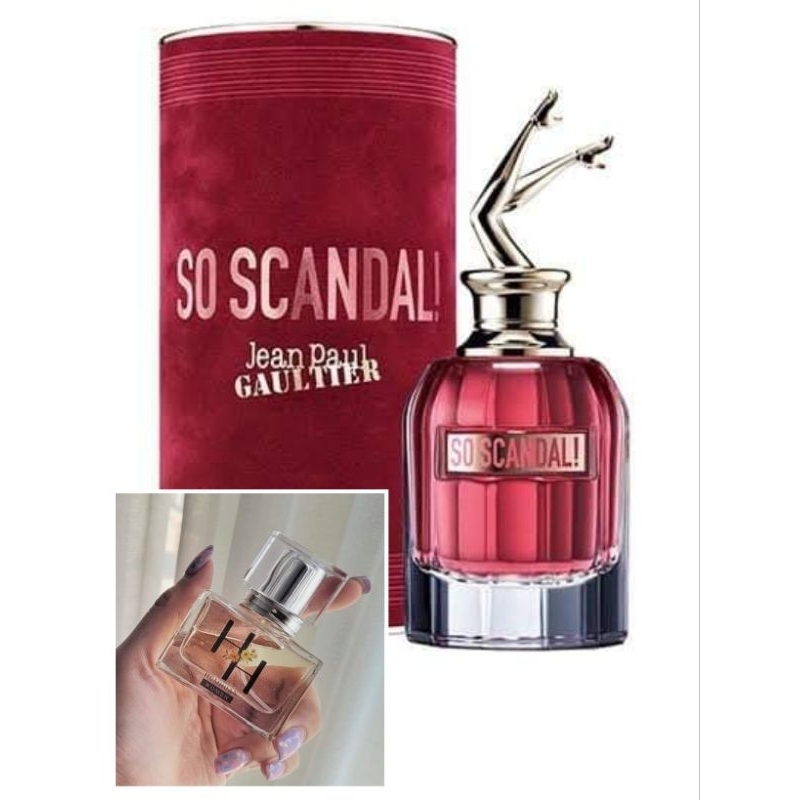 น้ำหอมเทียบกลิ่น Jean Paul Gaultier So Scandal ยกขาแดง