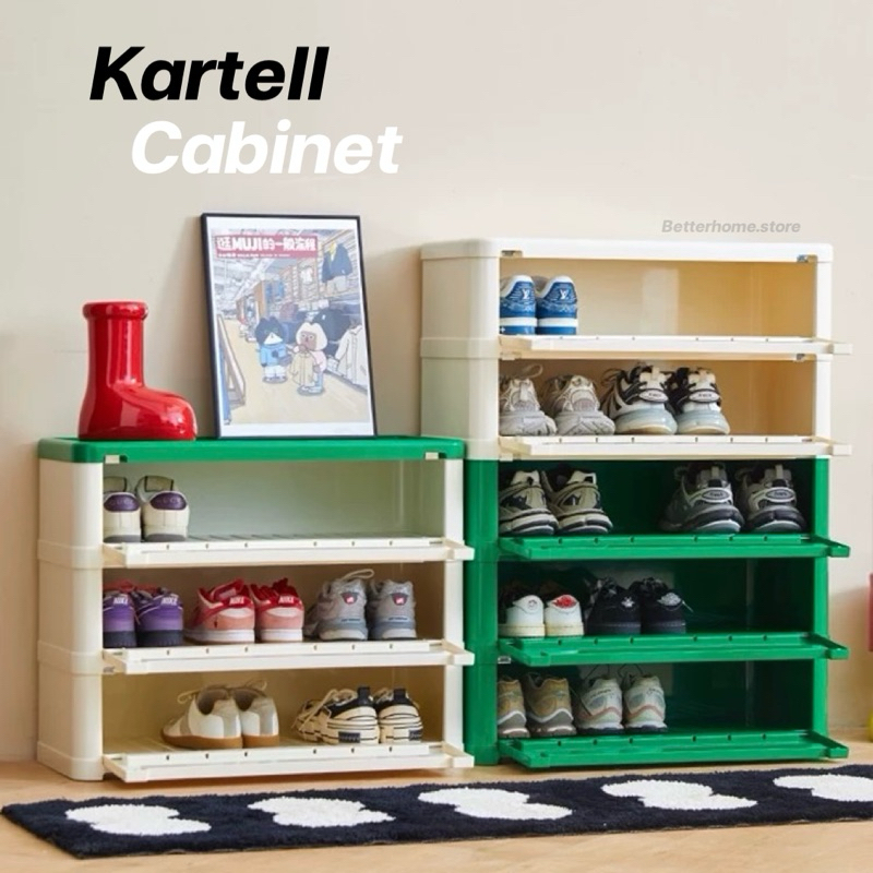 Kartell Cabinet ชั้นวางของ ชั้นเก็บของอเนกประสงค์ แข็งแรง ทนทาน