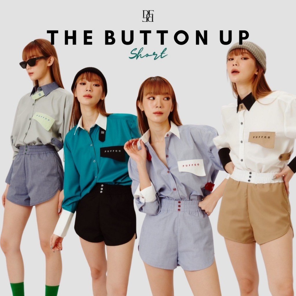 PUFFCOWEAR : The button up short