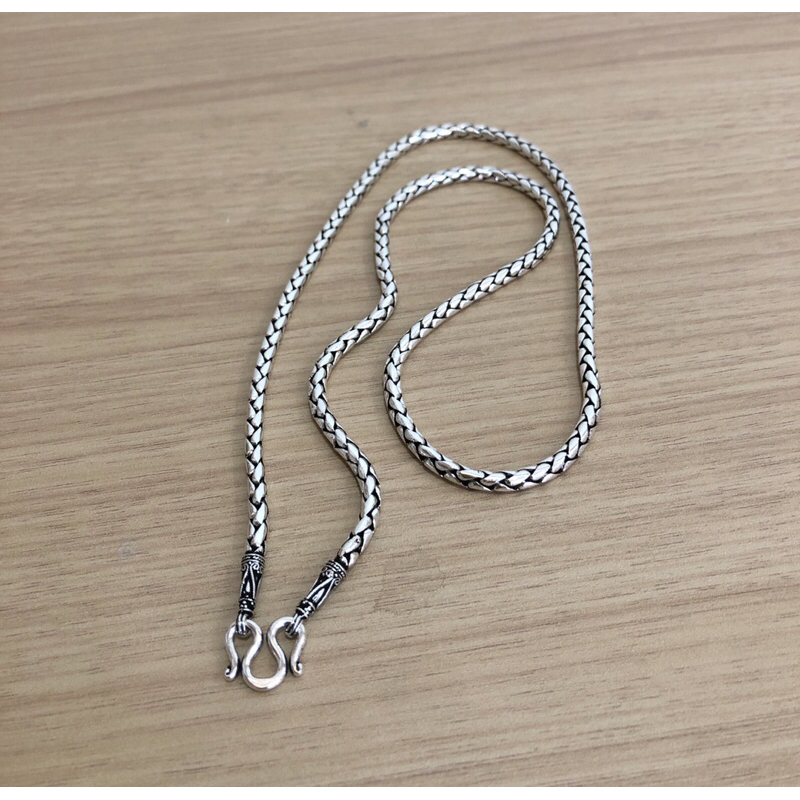 สร้อยคอลายบาหลีเงินแท้925 สร้อยคอเงินแท้