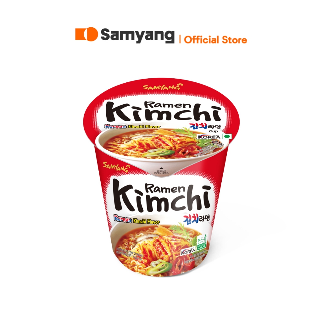 Samyang Kimchi Ramen Cup ซัมยัง กิมจิ ราเมง คัพ (70g.)