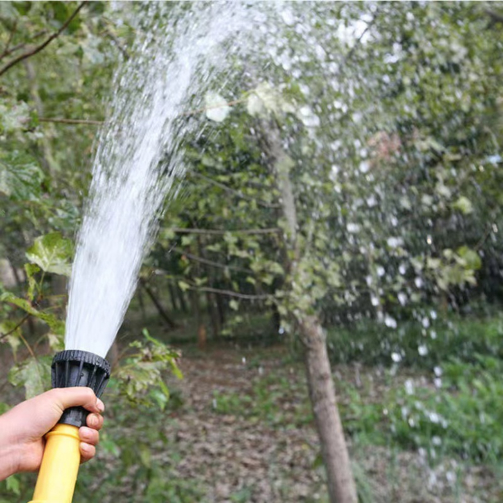 หัวฉีดฝักบัวรดน้ำ หัวฉีดแรงดันสูง ฝักบัวรดน้ำ หัวฉีดรดน้ำแปรงผัก ปรับระดับละอองน้ำได้ - รูปที่ 2