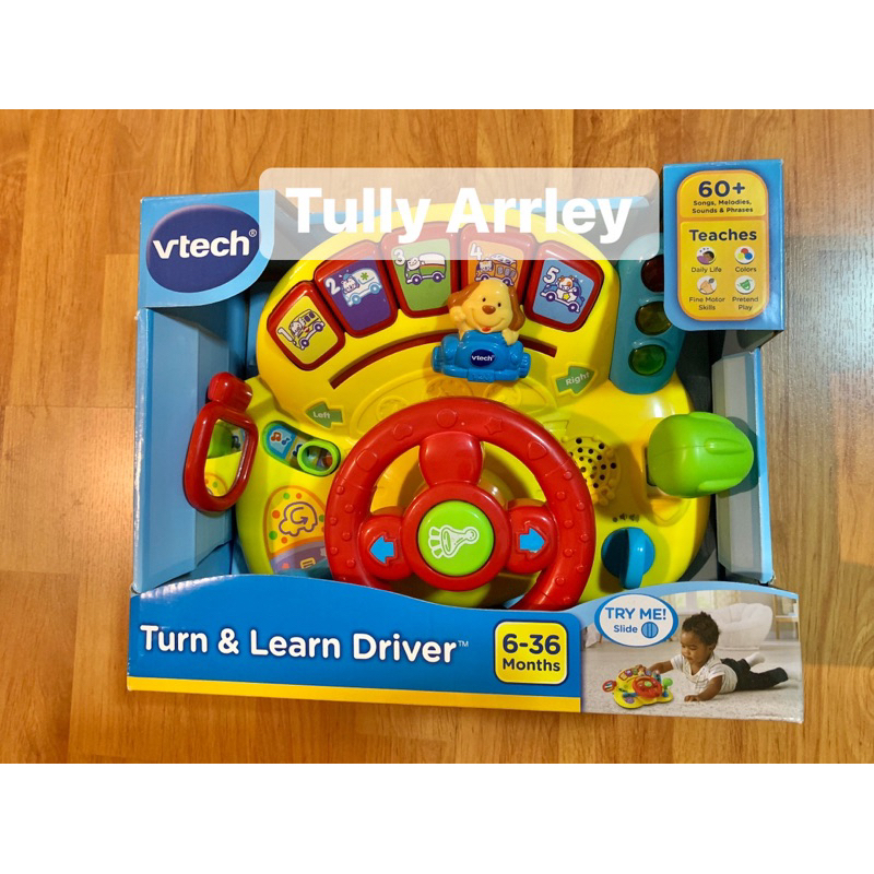 vtech หัดขับรถ Dirver toys✅(ส่งต่อ) VTech Offiical Store Tiny Tot Boys 1-3 ปี ของเล่นพวงมาลัยขับรถ ข