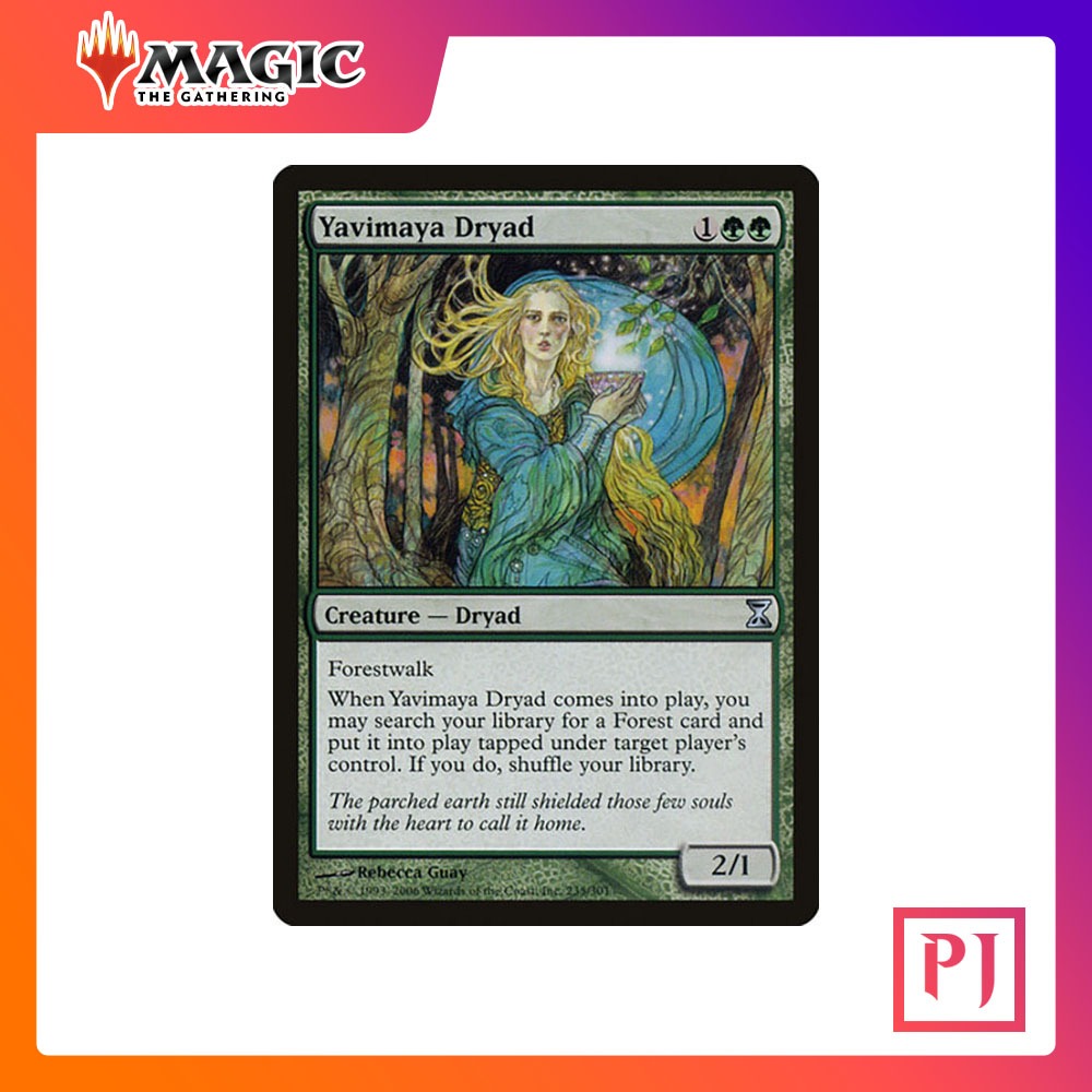 [MTG] Yavimaya Dryad [TSP] [GREEN] [UNCOM] [NORMAL] [ENG] (การ์ดเมจิค / Magic the Gathering)