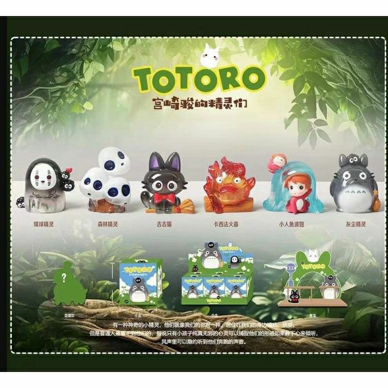 ￼กล่องสุ่ม Ghibli Studio Characters figure