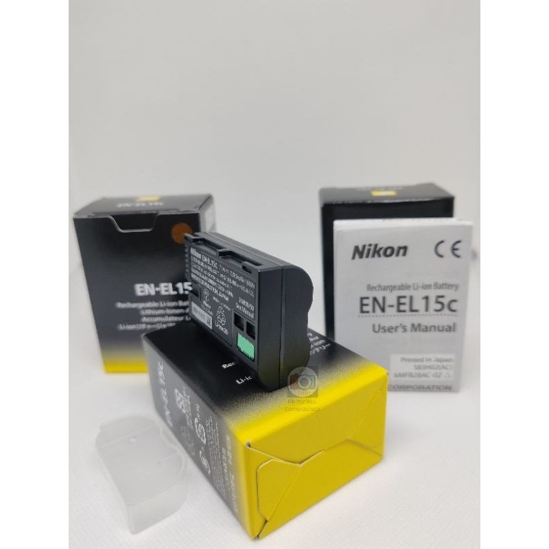 พร้อมส่ง !!✅Nikon Battery EN-EL15c  ( ของแท้ 100% ) - รับประกัน 6เดือน