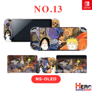 Sticker Nintendo Switch OLED ไม่ทิ้งคราบกาว รุ่นใหม่หุ้มเต็มจอย สวยไม่ซ้ำใคร ปกป้องขั้นสุด มีให้เลือกมากกว่า 60 แบบ
