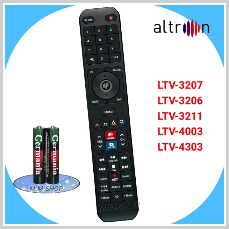 รีโมททีวี LCD/LED Smart TV ยี่ห้อ Altron รุ่น LTV-3207 ,LTV-3206 ,LTV-3211,  LTV-4003, LTV-4303