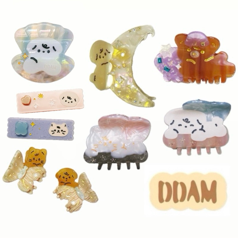 [พร้อมส่ง] DDAM - Hair acc ที่หนีบผม กิ๊บติดผม นำเข้าแท้จากจีน