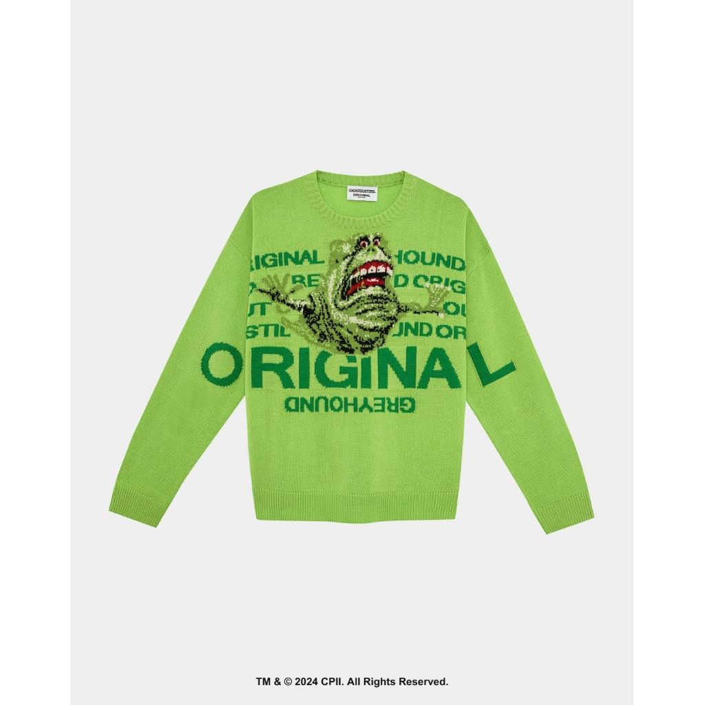 OG "SLIMER" KNITTED SWEATERSHIRT (เสื้อสเวตเชิ้ต)
