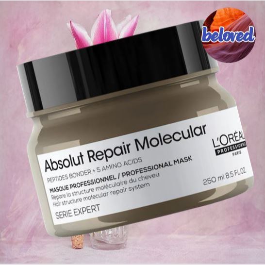 Loreal Absolut Repair Molecular Mask มาส์กสำหรับผมเสีย ถึงเสียมาก