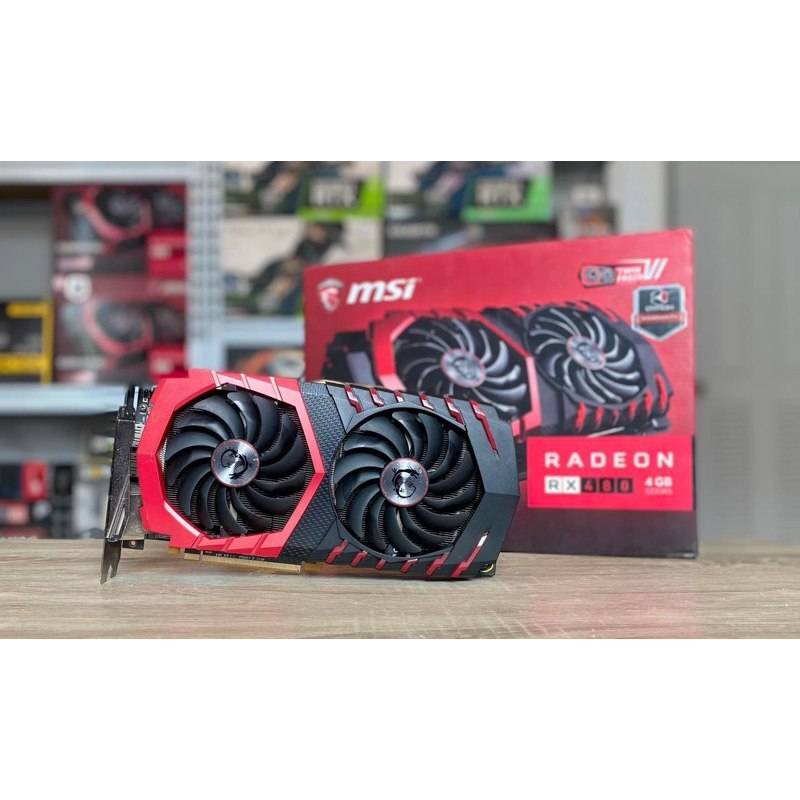 การ์ดจอ VGA MSI RX 570-580 GAMING X 4/8GB มือสอง