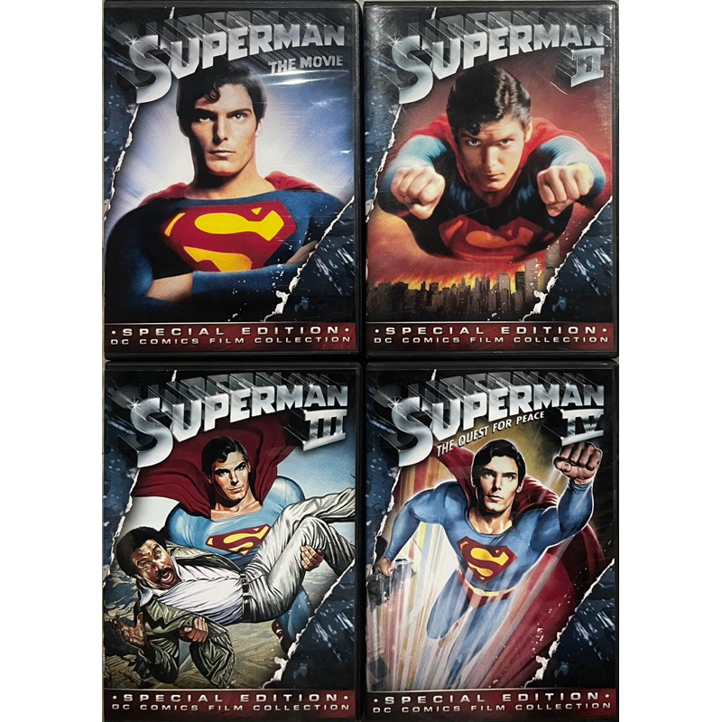 Superman The Movie 1-4 (DVD)/ซูเปอร์แมน เดอะ มูฟวี่ 1-4 (ดีวีดี)