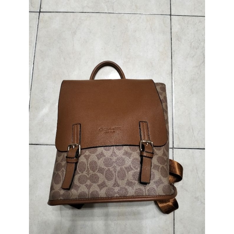 กระเป๋าเป้หนังมือสอง แบรนด์coach new york