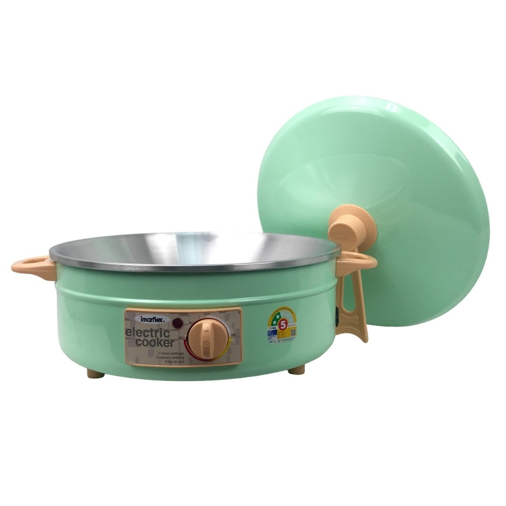 [ รุ่น MP-12Q ] IMARFLEX กระทะไฟฟ้า ขนาด 3 ล.กำลังไฟฟ้า 1050 W