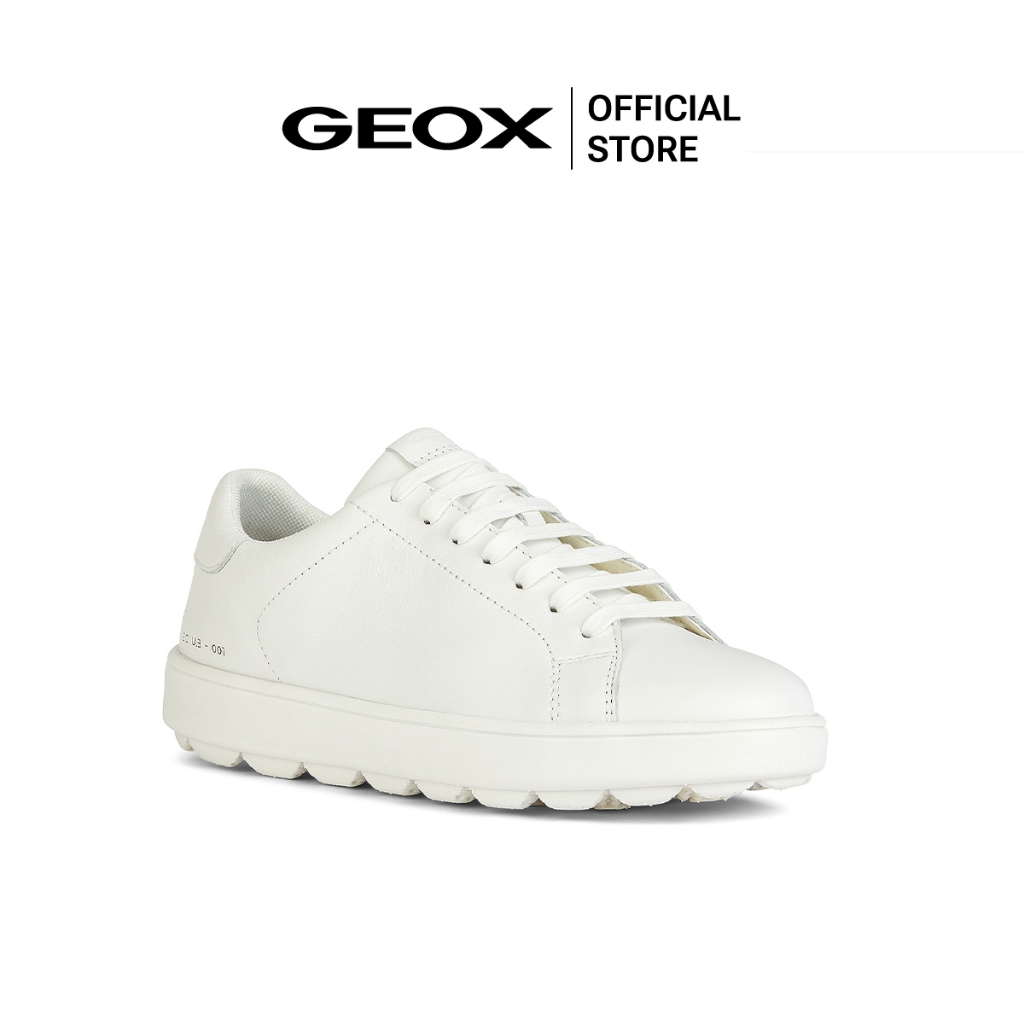 GEOX รองเท้าผ้าใบผู้หญิง รุ่น D SPHERICA ECUB-1 - WHITE FW24 (D45WEBC1000F_F4WTXX)