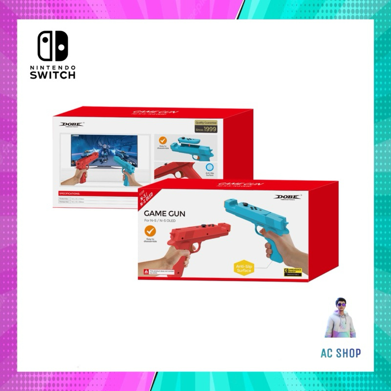 อุปกรณ์เสริม ปืนสั้น Nintendo Switch OLED สินค้าในไทย🇹🇭 จัดส่งภายใน 24 hr.