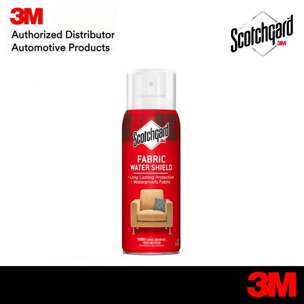 3M Scotchgard (x3 กป) สเปรย์เคลือบเบาะและป้องกันคราบสกปรก กันน้ำ Fabric Protector, 6 Can, 10-Ounce