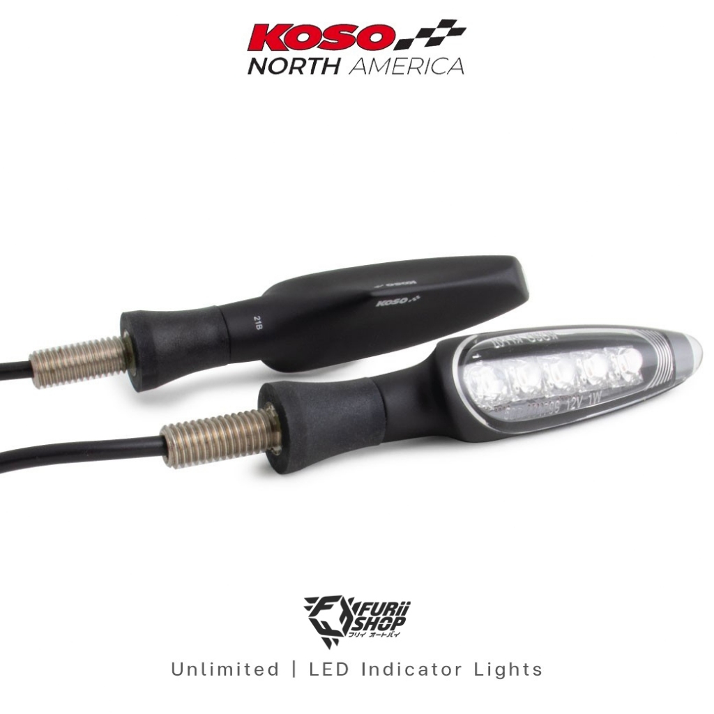 ไฟเลี้ยว KOSO รุ่น UNLIMITED LED CLEAR For Universal (*1 คู่)