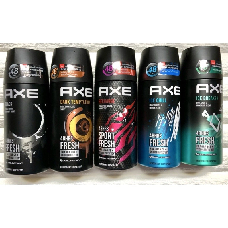 🔥AXE spray 50 ml. ✔️แอ๊กซ์ สเปรย์ สเปรย์ระงับกลิ่น สเปรย์น้ำหอมระงับกลิ่นกาย ดับกลิ่น (เลือกกลิ่นได้