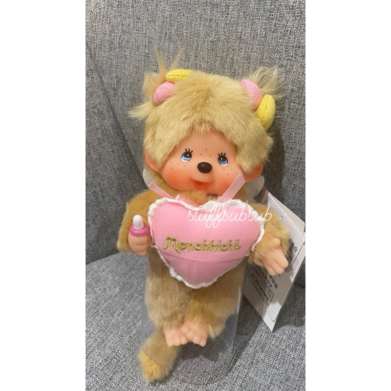 พร้อมส่ง/ของแท้ ตุ๊กตา Monchhichi size S ขนาด 20 cm.