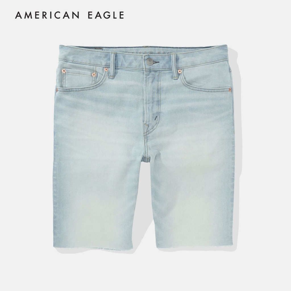 American Eagle AirFlex+ Ultrasoft 9" Denim Short กางเกง ยีนส์ ผู้ชาย ขาสั้น (NMSO 013-7662-915)