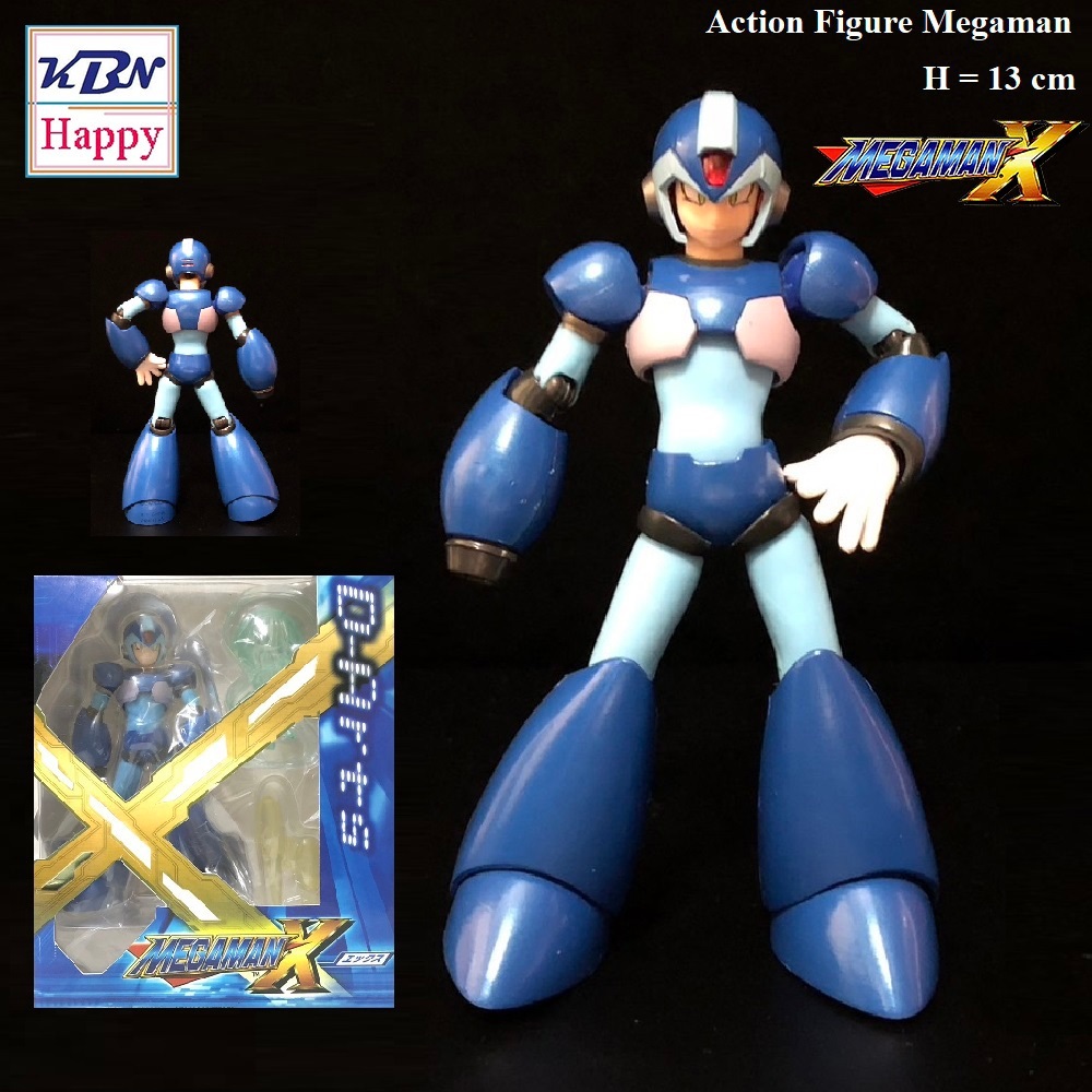 Model Action Figure Rockman X โมเดล แอ็คชั่น ฟิกเกอร์ ร็อคแมน เอ็ก Mega Man ของเล่น ตั้งโชว์ Grad A 