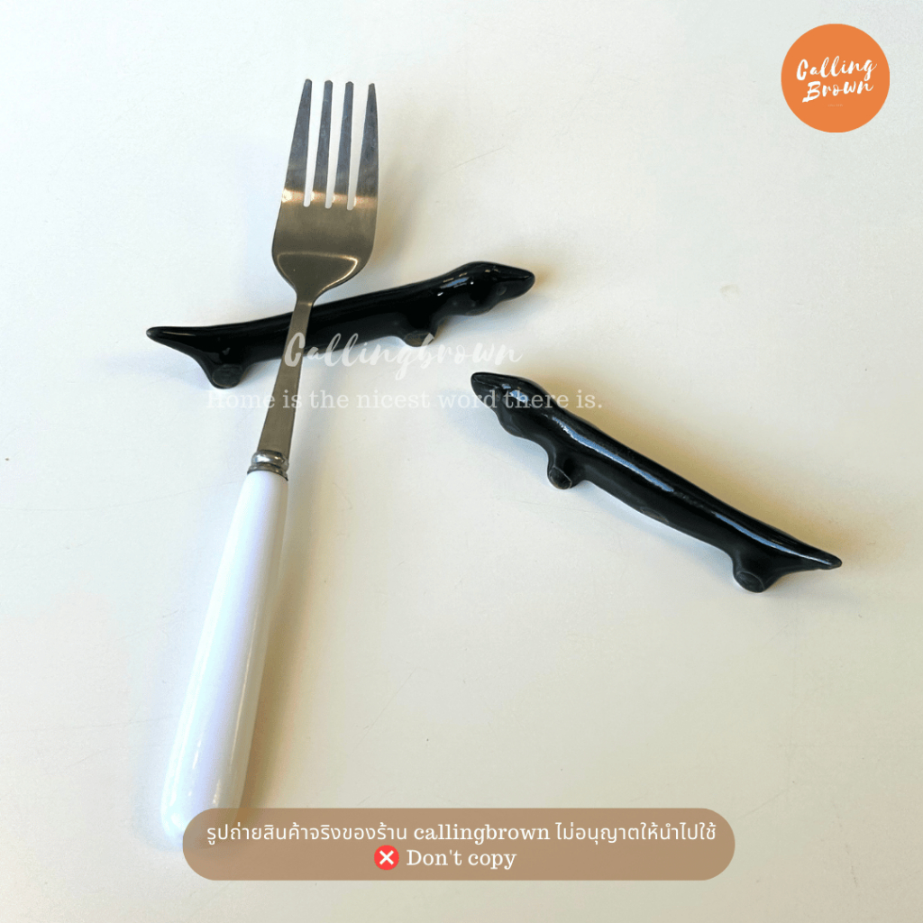 Callingbrown [🍓🍧พร้อมส่ง🍧🍓] Home cafe ที่วางตะเกียบ ที่วางช้อน ที่วางส้อม