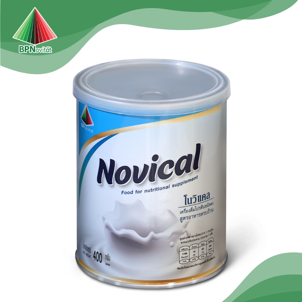 Novical เครื่องดื่มโปรตีนชนิดผงสุตรอาหารครลถ้วน