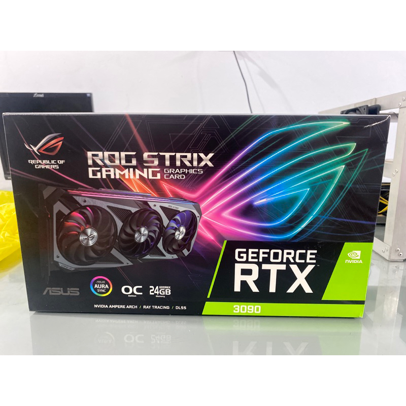 GEFORCE RTX 3090 มีประกันเต็มๆ มือสอง