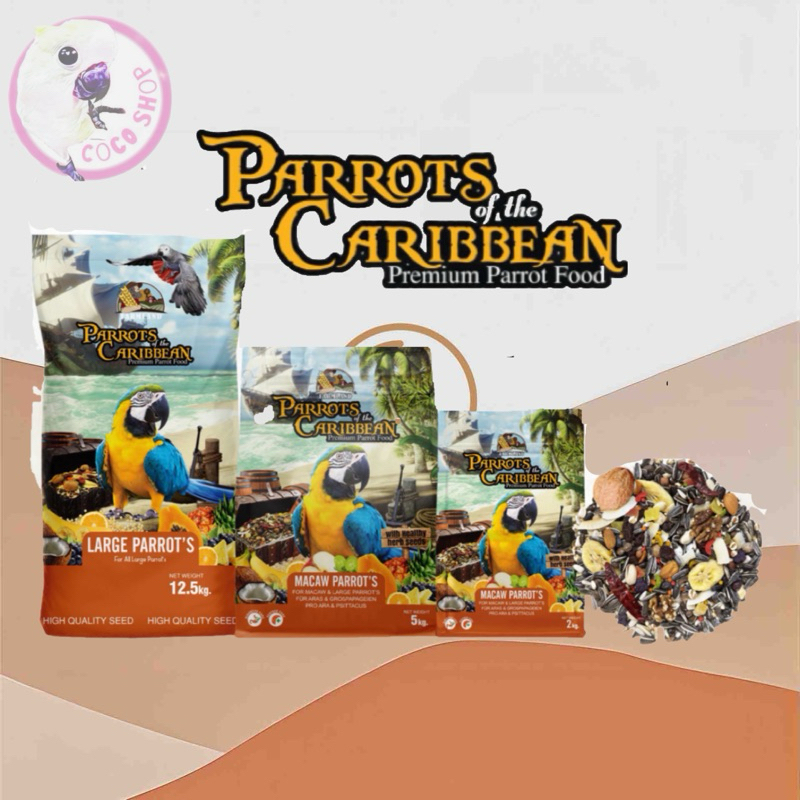 Farmland Parrot Caribbean 2kg-5kg-12.5kg.