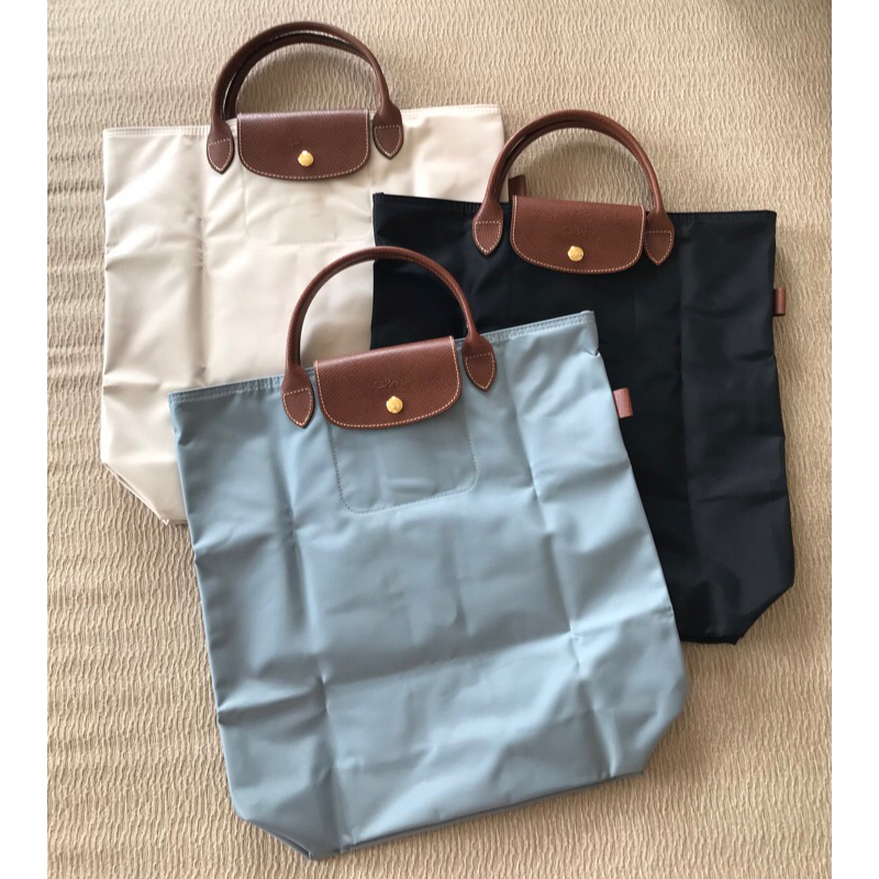 จัดส่ง 7 มค. * พร้อมส่ง * Longchamp Cabas ู(Tote M) รุ่นใหม่ล่าสุด (le pliage classic & green)