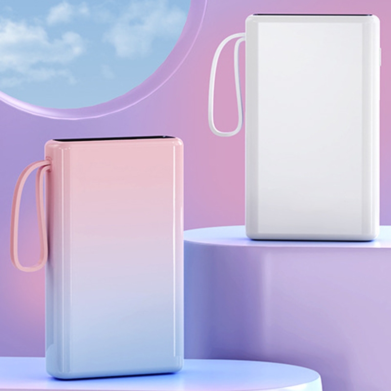 30000mAh PowerBank ชาร์จเร็ว 22.5W 2เอาต์พุต2 อินพุต พาวเวอร์แบงค์ Phone/Typec การชาร์จ USB - รูปที่ 6