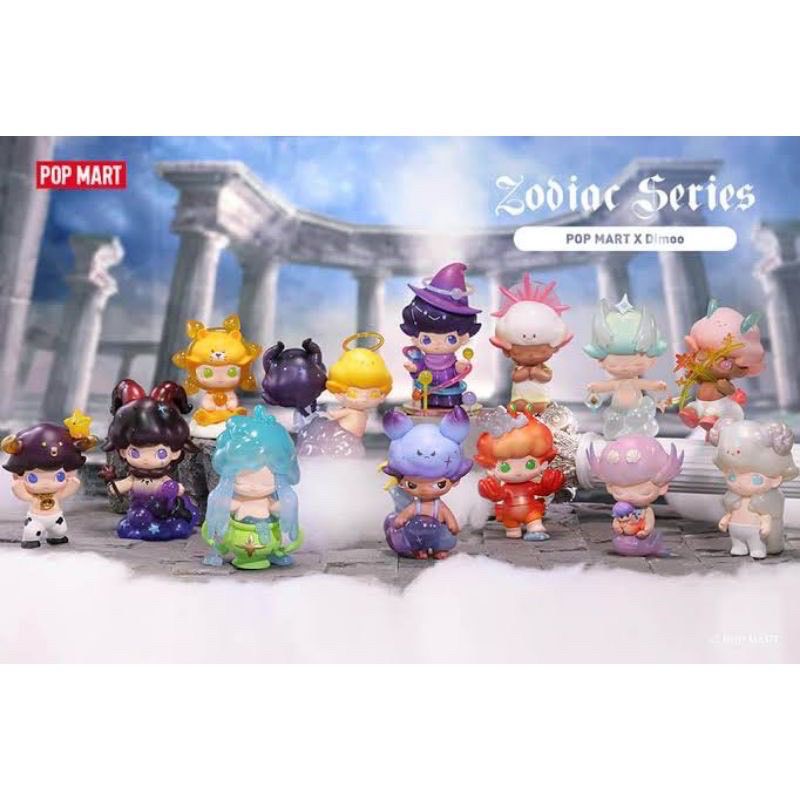 [พร้อมส่ง/ยกบล็อค] 𝗣𝗢𝗣 𝗠𝗔𝗥𝗧 ꕊ ของแท้ ‼️ DIMOO ZODIAC 12ราศี 🎪🎡🎠 (แกะลุ้นsecret)