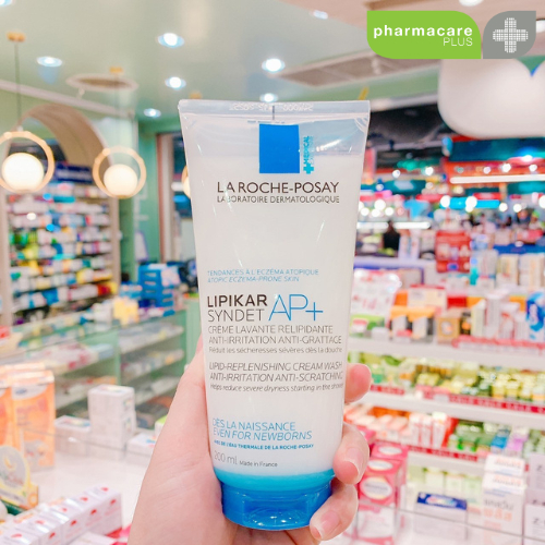 🔥ของแท้🔥 La Roche Posay - Lipikar syndet ap+ 200 ml✨ครีมอาบน้ำสำหรับผิวแห้งมาก