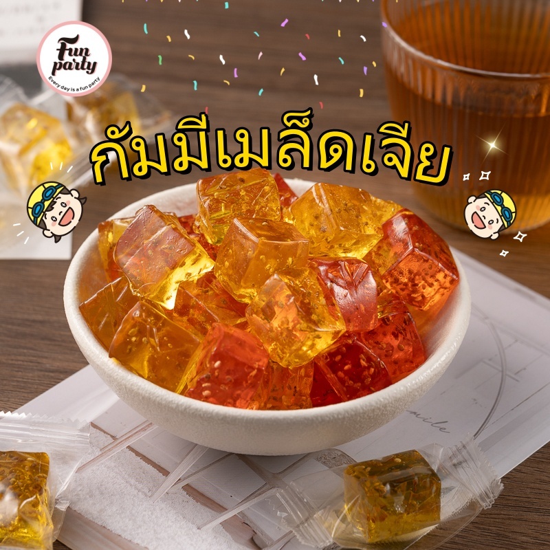 Jelly เยลลี่หนึบรสผลไม้ 100g เยลลี่รวมรส วิตามินรวม พุดดี้ง เยลลี่ ขนมกินเล่น อาหาร ของว่างแสนอร่อย อาหารว่าง อาหารอร่