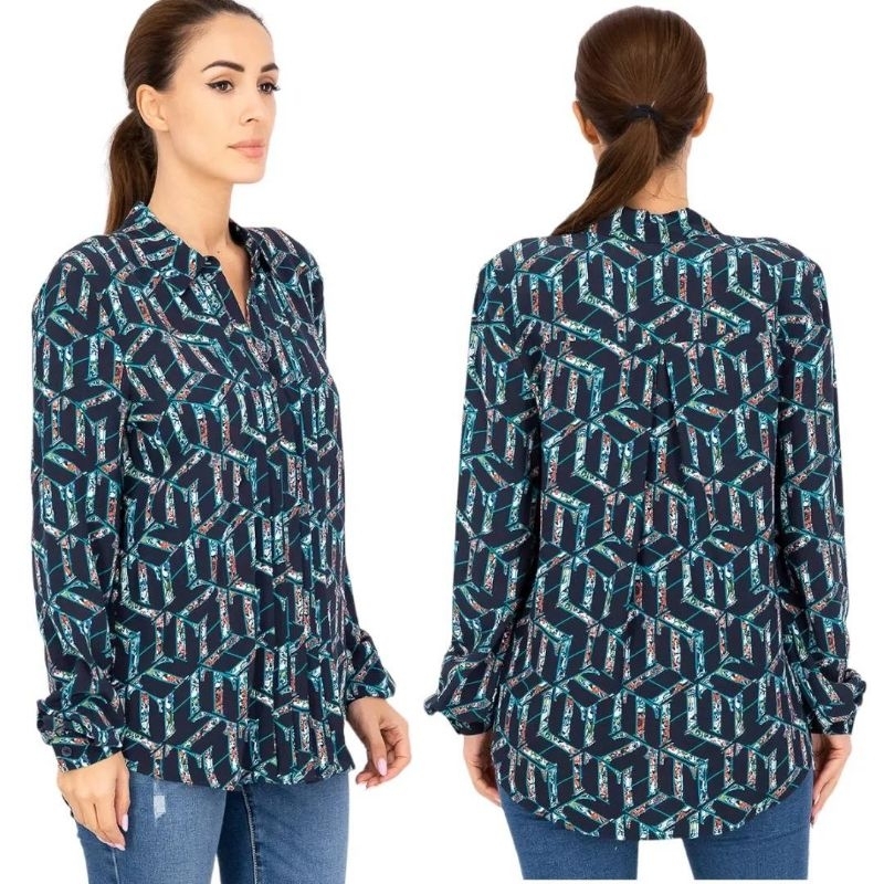 T : Pleated Women'S Shirt
