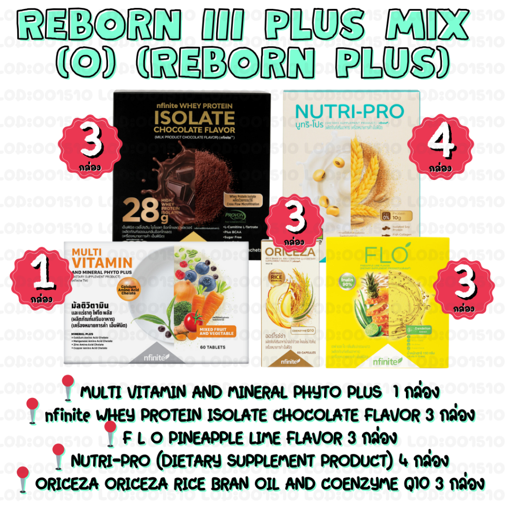 Legacy เลกาซี่ Reborn III Plus Mix (O) (Reborn Plus)
