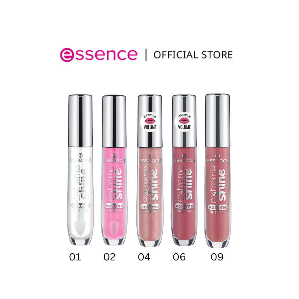 essence เอสเซนส์ extreme shine volume lipgloss ลิปกลอส ลิป ลิปจุ่ม